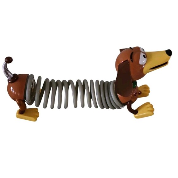 Disney Pixar Toy Story Slinky Dog Light Up Stretch Pup Light Show FlashingAction - Picture 4 of 9